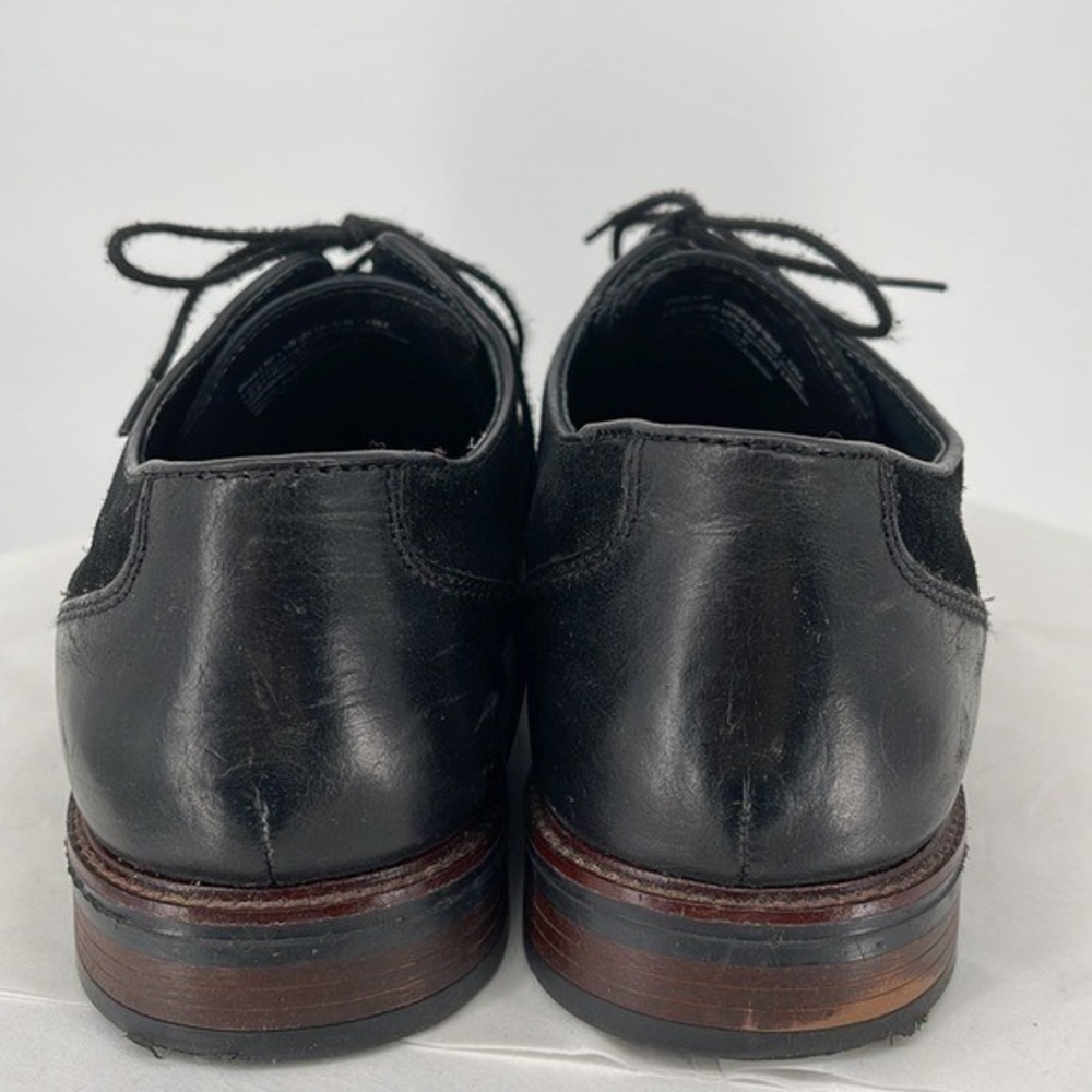 Alfani Men's Phillip Black Suede Lace up Dress Oxfords Men size 12M Blokecore - Picture 5 of 10